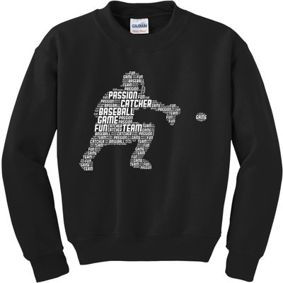 Baseball Catcher Y.O.U.T.H Kids Sweatshirt