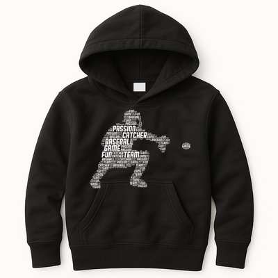Baseball Catcher Y.O.U.T.H Kids Hoodie