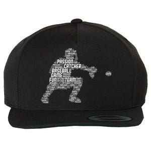 Baseball Catcher Y.O.U.T.H Wool Snapback Cap