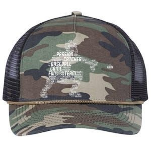 Baseball Catcher Y.O.U.T.H Retro Rope Trucker Hat Cap