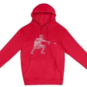 Baseball Catcher Y.O.U.T.H Premium Pullover Hoodie