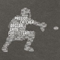 Baseball Catcher Y.O.U.T.H Cotton Canvas Backpack
