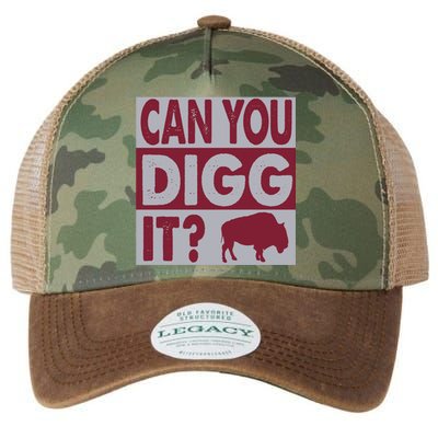 Buffalo Can You Digg It Great Football Fans Lovers Gift Legacy Tie Dye Trucker Hat