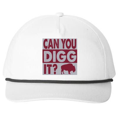 Buffalo Can You Digg It Great Football Fans Lovers Gift Snapback Five-Panel Rope Hat