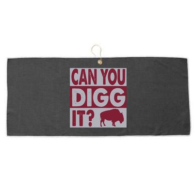 Buffalo Can You Digg It Great Football Fans Lovers Gift Large Microfiber Waffle Golf Towel