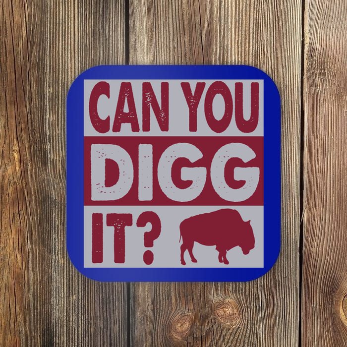 Buffalo Can You Digg It Great Football Fans Lovers Gift Coaster