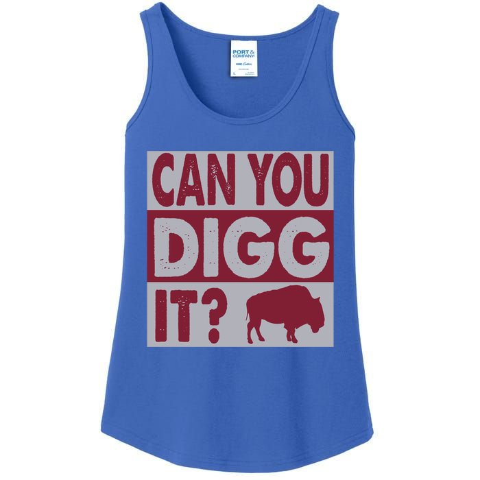 Buffalo Can You Digg It Great Football Fans Lovers Gift Ladies Essential Tank