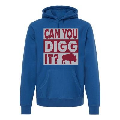 Buffalo Can You Digg It Great Football Fans Lovers Gift Premium Hoodie