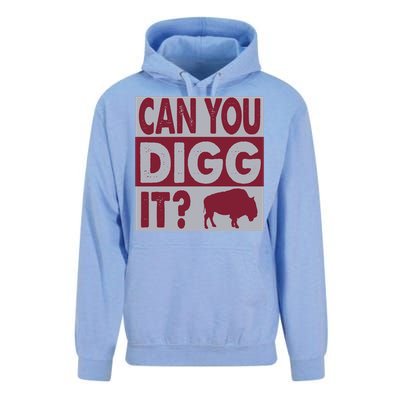 Buffalo Can You Digg It Great Football Fans Lovers Gift Unisex Surf Hoodie