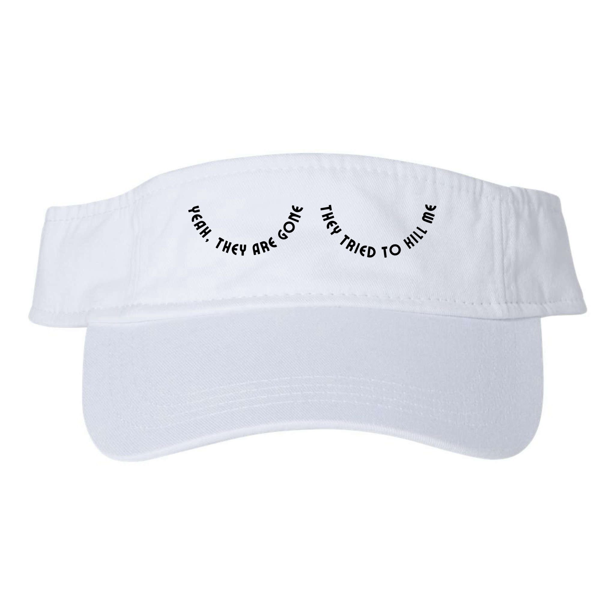 Breast Cancer Yeah They Are Gone They Tried To Kill Me Visor