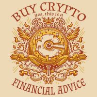 Buy Crypto Yes This Is A Financial Advice Drawstring Bag