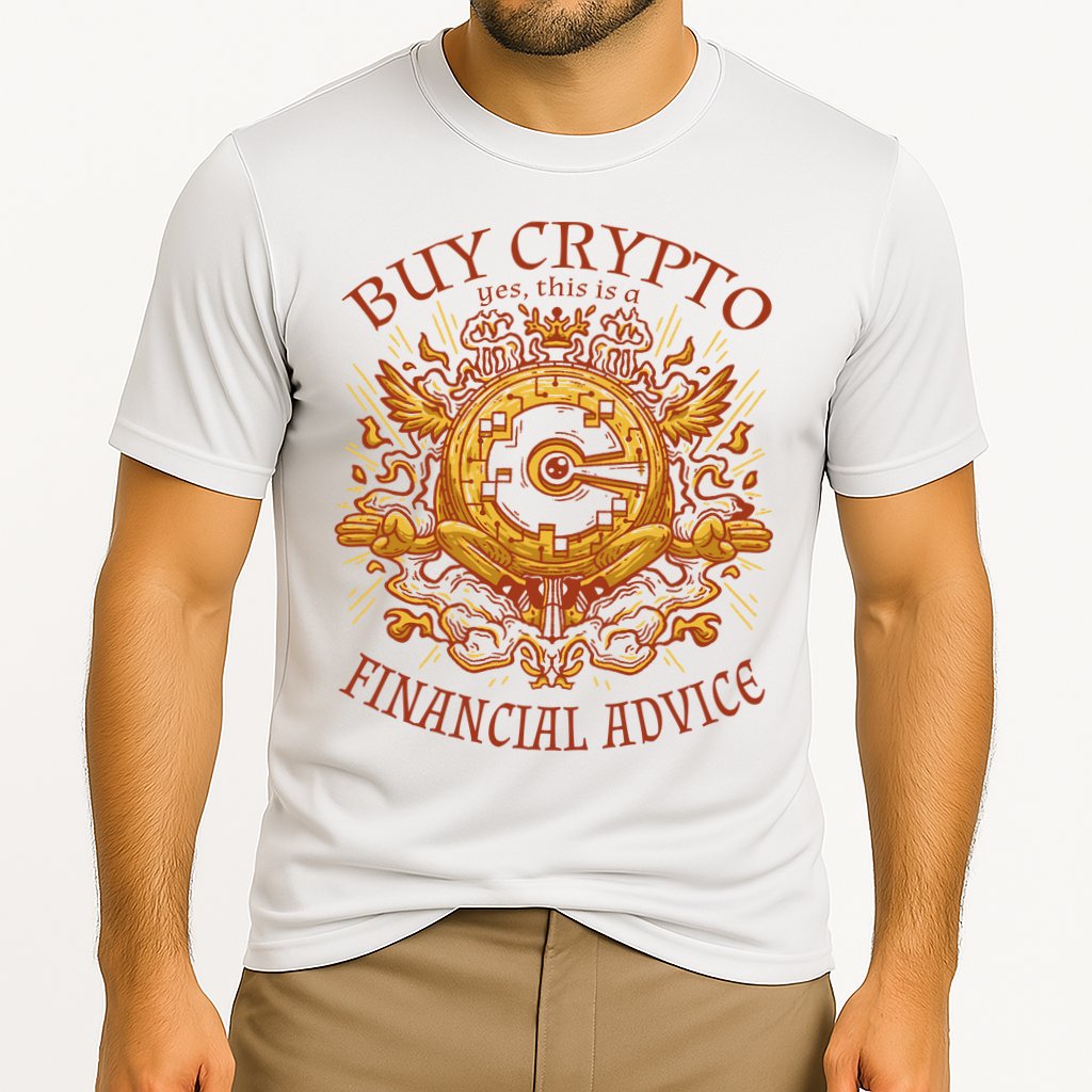 Buy Crypto Yes This Is A Financial Advice Cooling Performance Crew T-Shirt