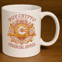 Buy Crypto Yes This Is A Financial Advice 11oz C Handle Ceramic Mug