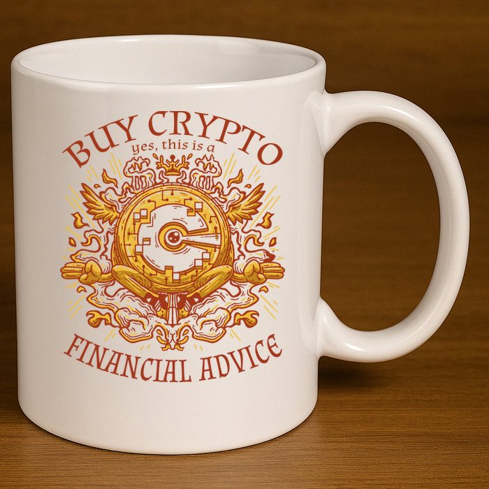 Buy Crypto Yes This Is A Financial Advice 11oz C Handle Ceramic Mug