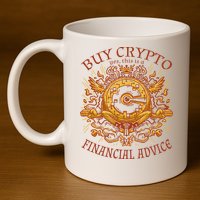 Buy Crypto Yes This Is A Financial Advice 11oz C Handle Ceramic Mug