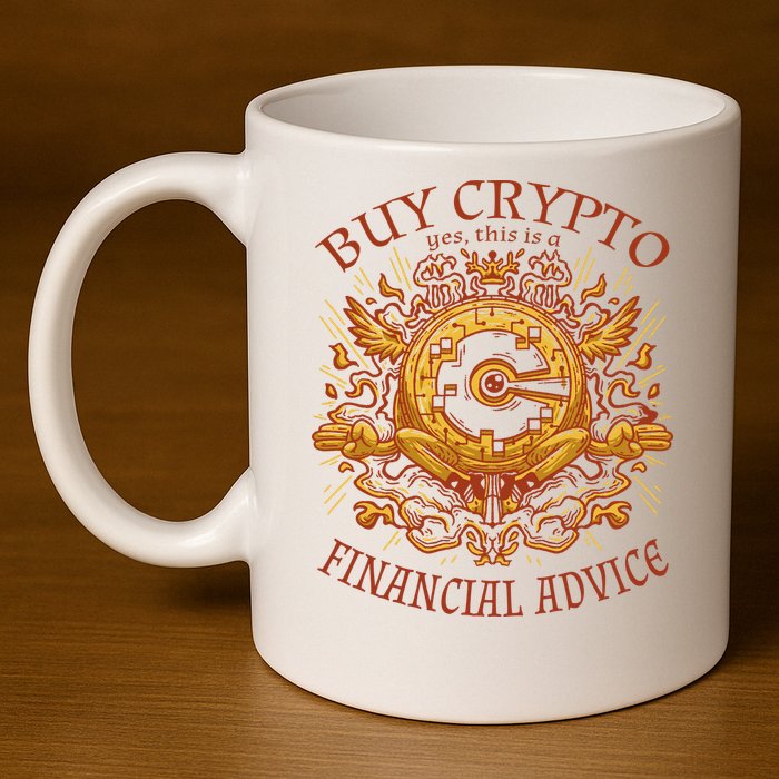Buy Crypto Yes This Is A Financial Advice 11oz C Handle Ceramic Mug