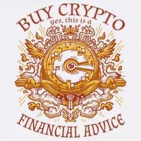 Buy Crypto Yes This Is A Financial Advice Poster