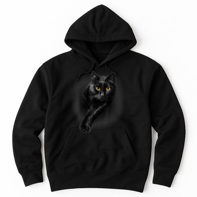 Black Cat Yellow Eyes TShirt Cats Tee Shirt Hoodie