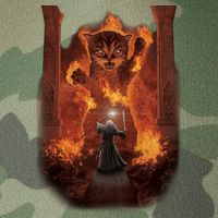 Balrog Cat You Shall Not Pass Wizard Monster Fight Legacy Tie Dye Trucker Hat