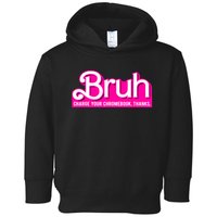 Bruh Charge Your Chromebook Thanks Pink Funny Teacher School Toddler Hoodie