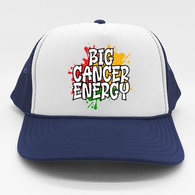 Big Cancer Zodiac Energy Gift Trucker Hat