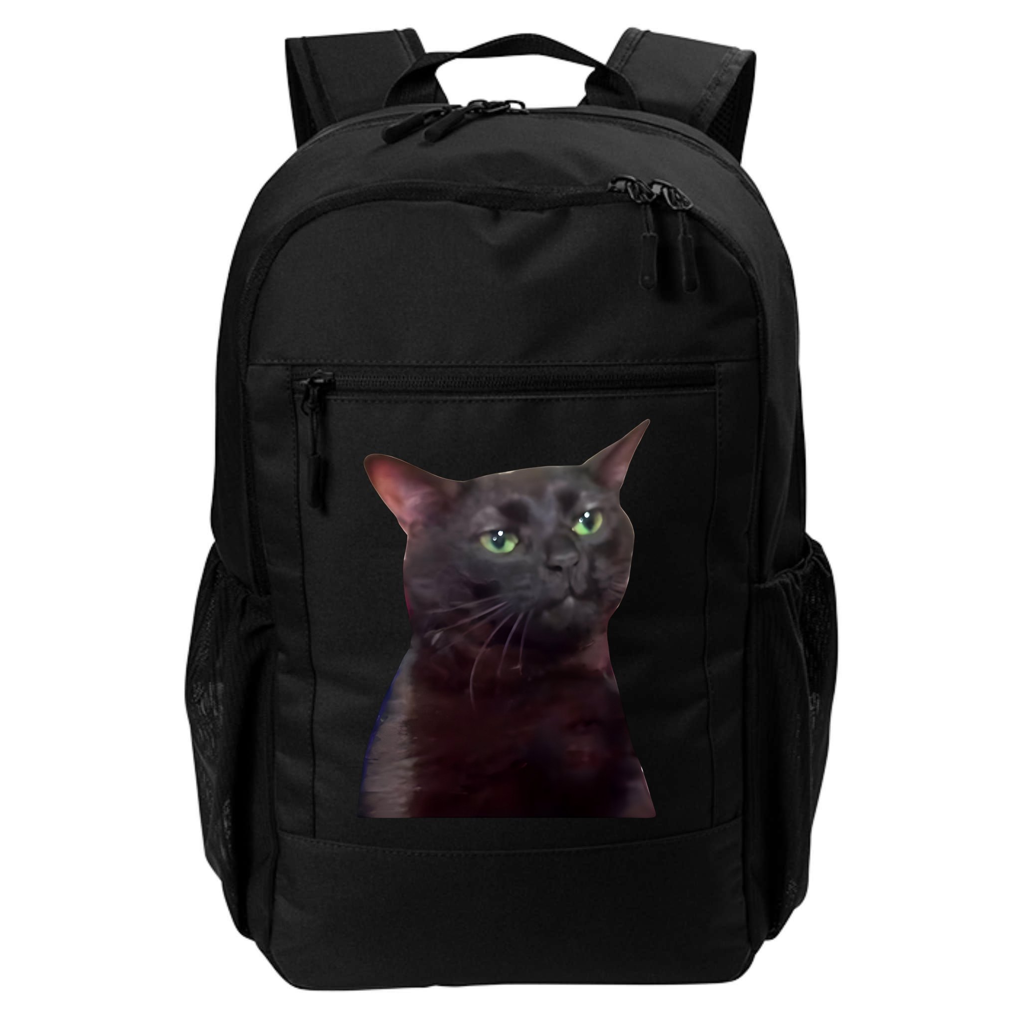 Black Cat Zoning Out Backpack