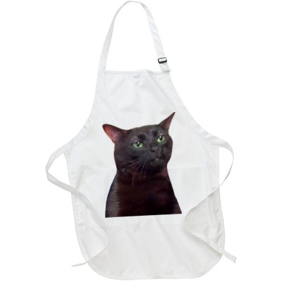 Black Cat Zoning Out Apron