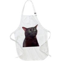 Black Cat Zoning Out Apron