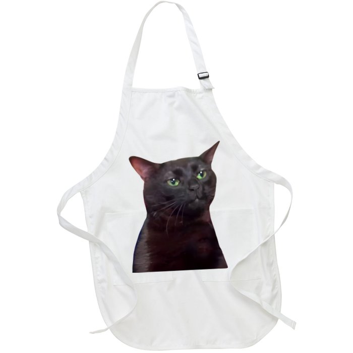 Black Cat Zoning Out Apron