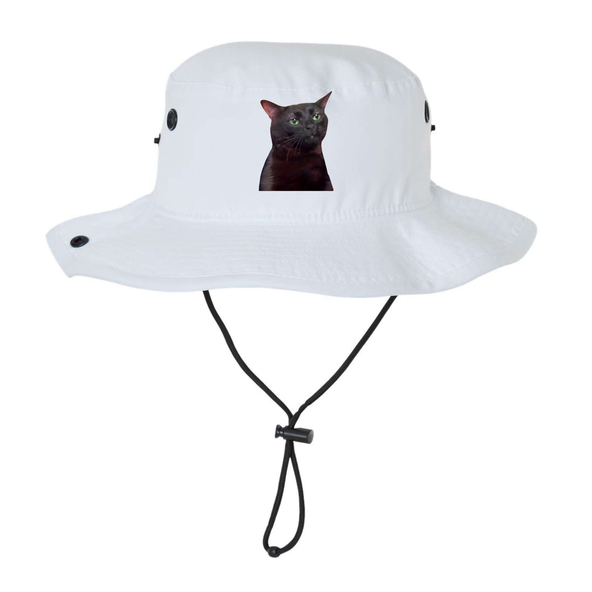 Black Cat Zoning Out Bucket Hat