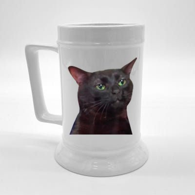 Black Cat Zoning Out Beer Stein