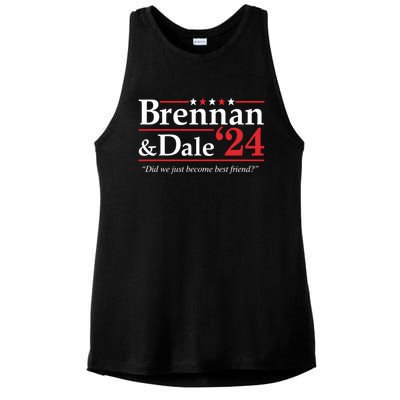 Brennan & Dale 2024 Funny Election Ladies PosiCharge Tri-Blend Wicking Tank