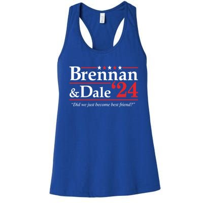 Brennan & Dale 2024 Funny Election Women's Racerback Tank