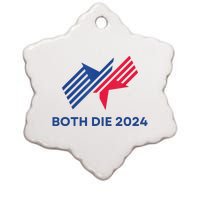 Both Die 2024 Ceramic Star Ornament