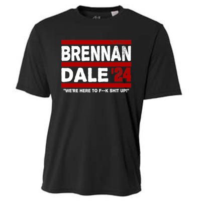 Brennan & Dale 2024 Funny Election & Politics Cooling Performance Crew T-Shirt