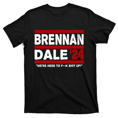 Brennan & Dale 2024 Funny Election & Politics T-Shirt