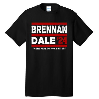 Brennan & Dale 2024 Funny Election & Politics Tall T-Shirt