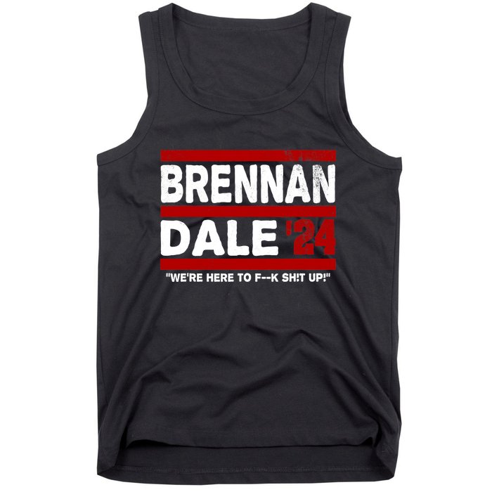 Brennan & Dale 2024 Funny Election & Politics Tank Top