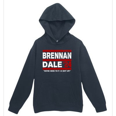 Brennan & Dale 2024 Funny Election & Politics Urban Pullover Hoodie