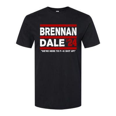 Brennan & Dale 2024 Funny Election & Politics Softstyle CVC T-Shirt