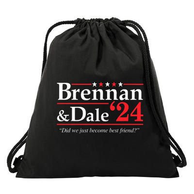 Brennan Dale 2024 Funny Vintage Political Fan Gift Men Women Drawstring Bag