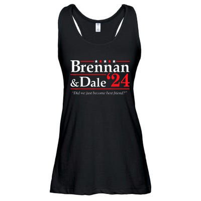 Brennan Dale 2024 Funny Vintage Political Fan Gift Ladies Essential Flowy Tank