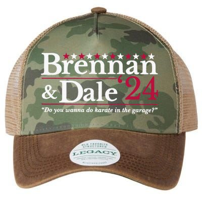 Brennan & Dale 2024 Funny Election Legacy Tie Dye Trucker Hat