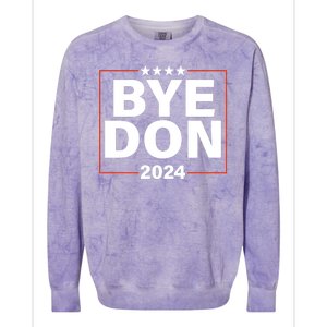 Bye Don 2024 Joe Biden Resigns Colorblast Crewneck Sweatshirt