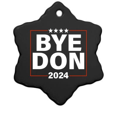 Bye Don 2024 Joe Biden Resigns Ceramic Star Ornament