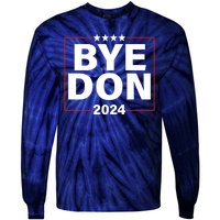 Bye Don 2024 Joe Biden Resigns Tie-Dye Long Sleeve Shirt