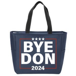 Bye Don 2024 Joe Biden Resigns Zip Tote Bag