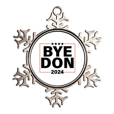 Bye Don 2024 Joe Biden Resigns Metallic Star Ornament