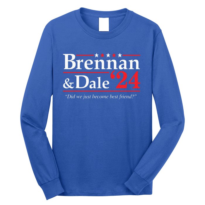 Brennan Dale 2024 Funny Vintage Political Fan Long Sleeve Shirt