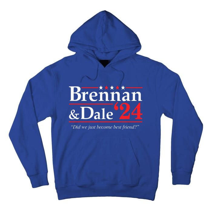 Brennan Dale 2024 Funny Vintage Political Fan Tall Hoodie